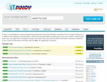 Tablet Screenshot of itpinoy.com
